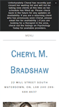 Mobile Screenshot of cherylmbradshaw.com